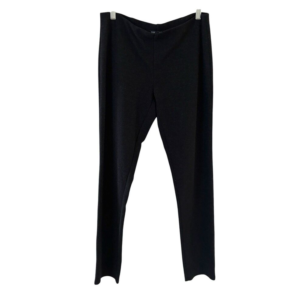Eileen Fisher Womens Melanged Viscose Stretch Ponte Pant S Minimalist Comfy City